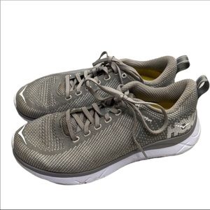 Hoka Women's Hupana Gray White Tennis Shoes Size 7